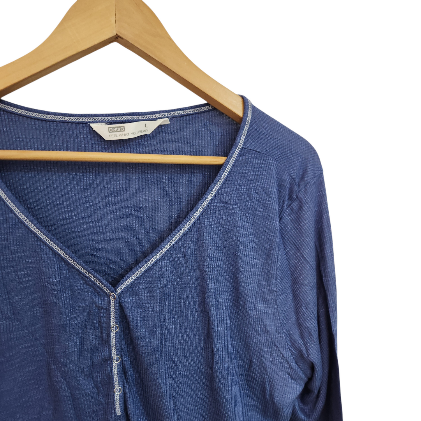 DELTA | חולצה ארוכה דקה | לאישה מידה L