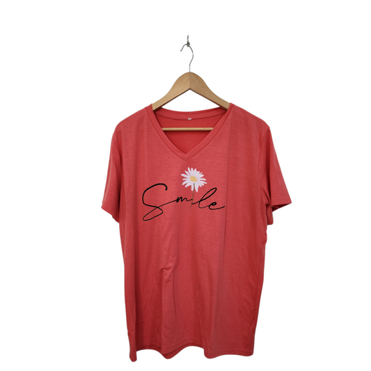 חולצה קצרה לאישה מידה XL