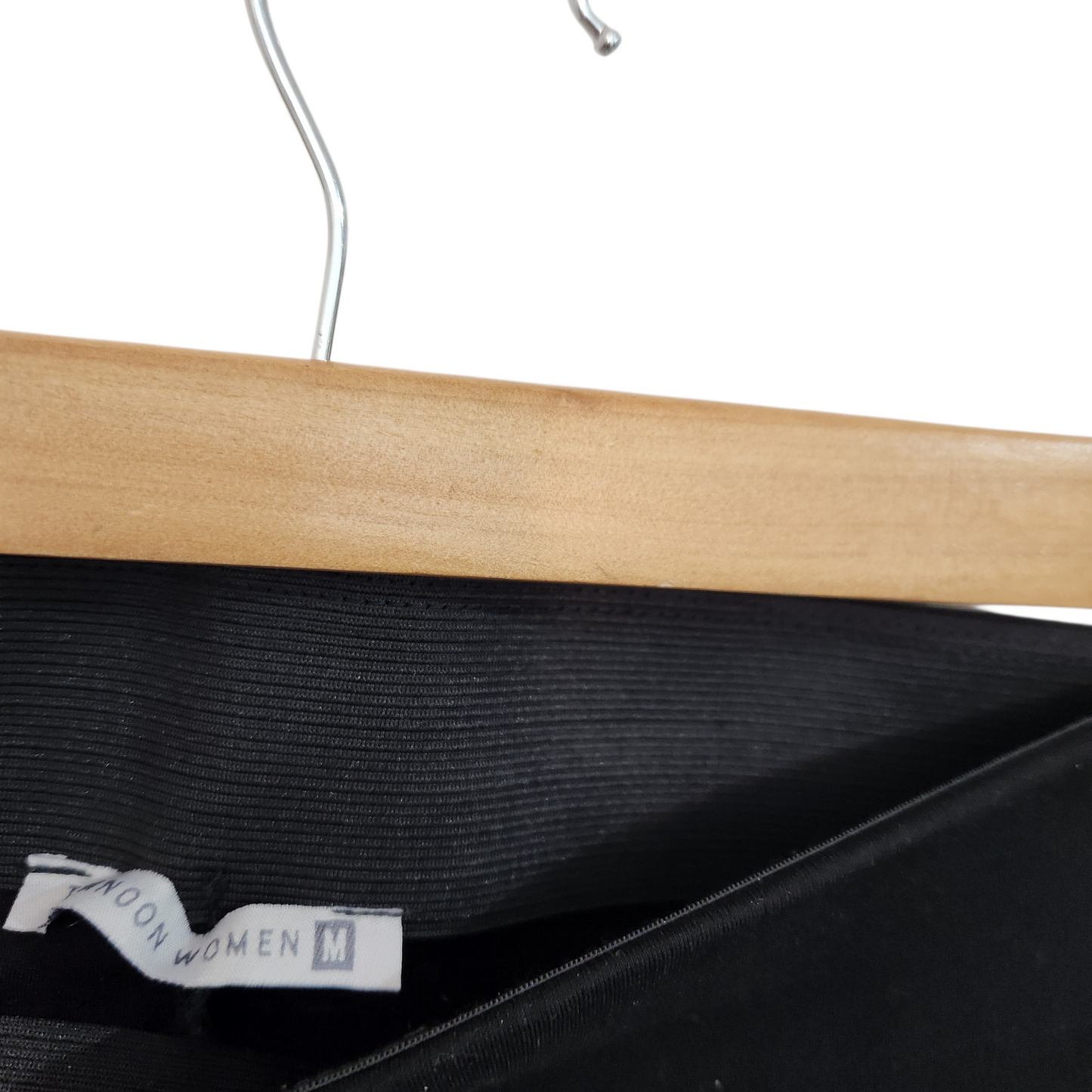 TAMNOON | מכנסיים ארוכים דקים צבע שחור | לאישה מידה M