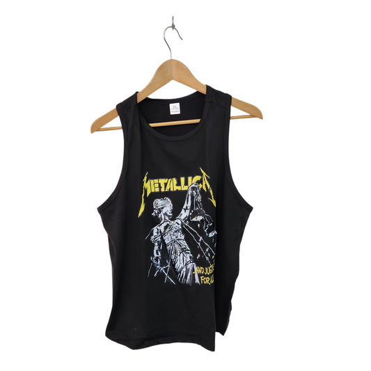 METALICA | גופיה צבע שחור | לאישה מידה XL/XXL