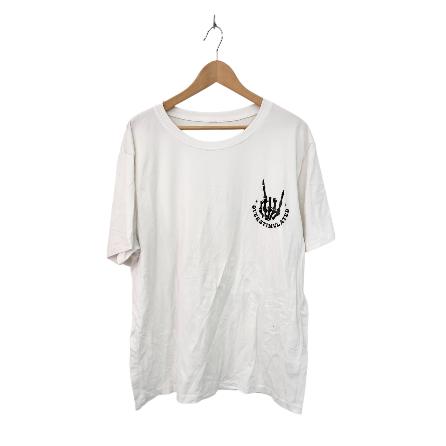 חולצה קצרה לגבר מידה XXL