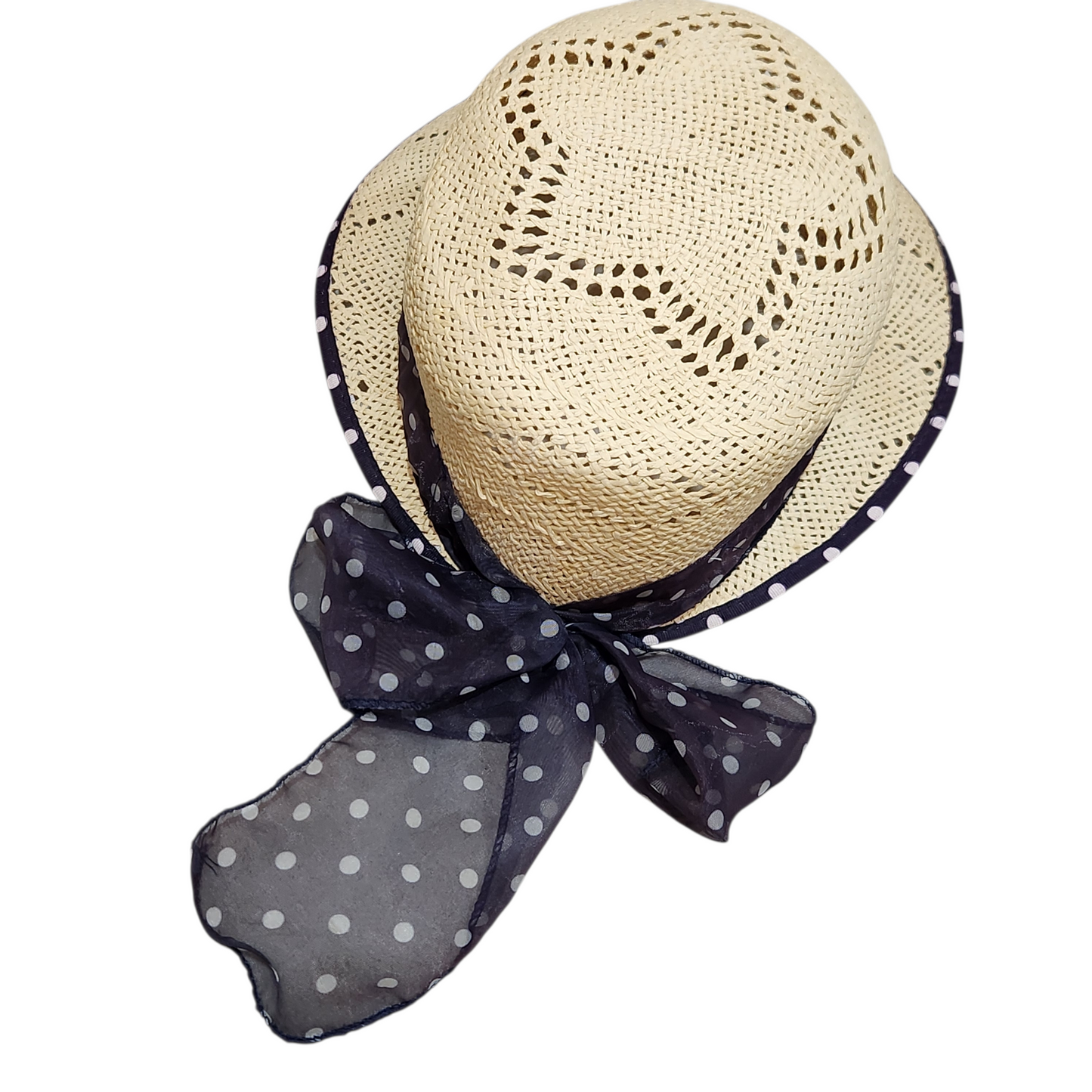 כובע קש עם סרט