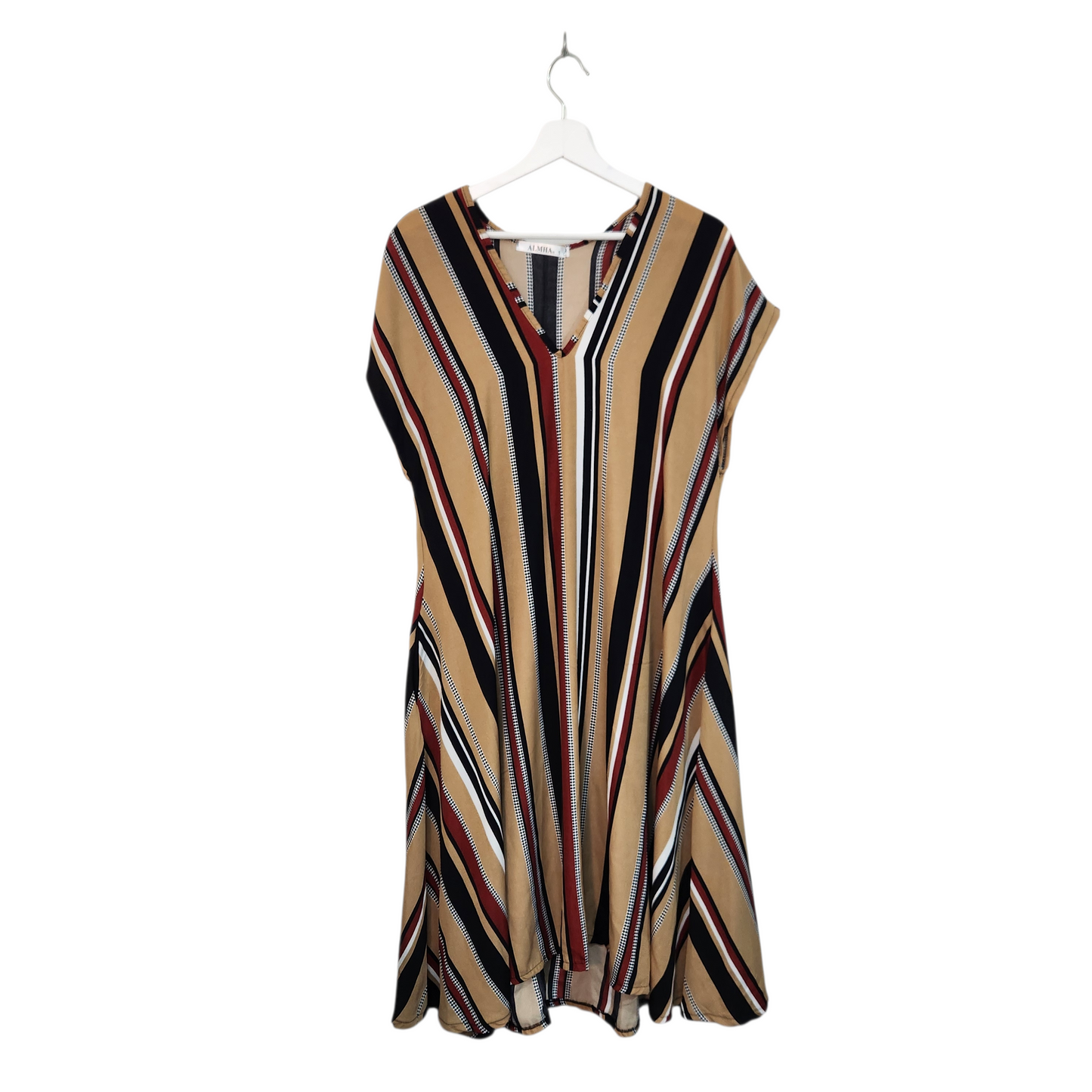 ALMHA | שמלת מקסי אוברסייז | לאישה מידה 1 S