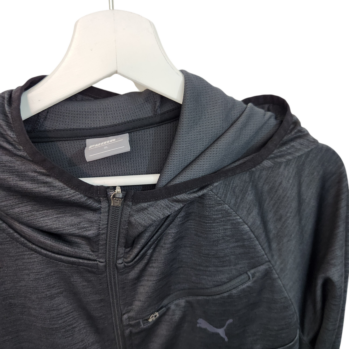 PUMA | ג'קט דק צבע אפור כהה | לגבר מידה XL