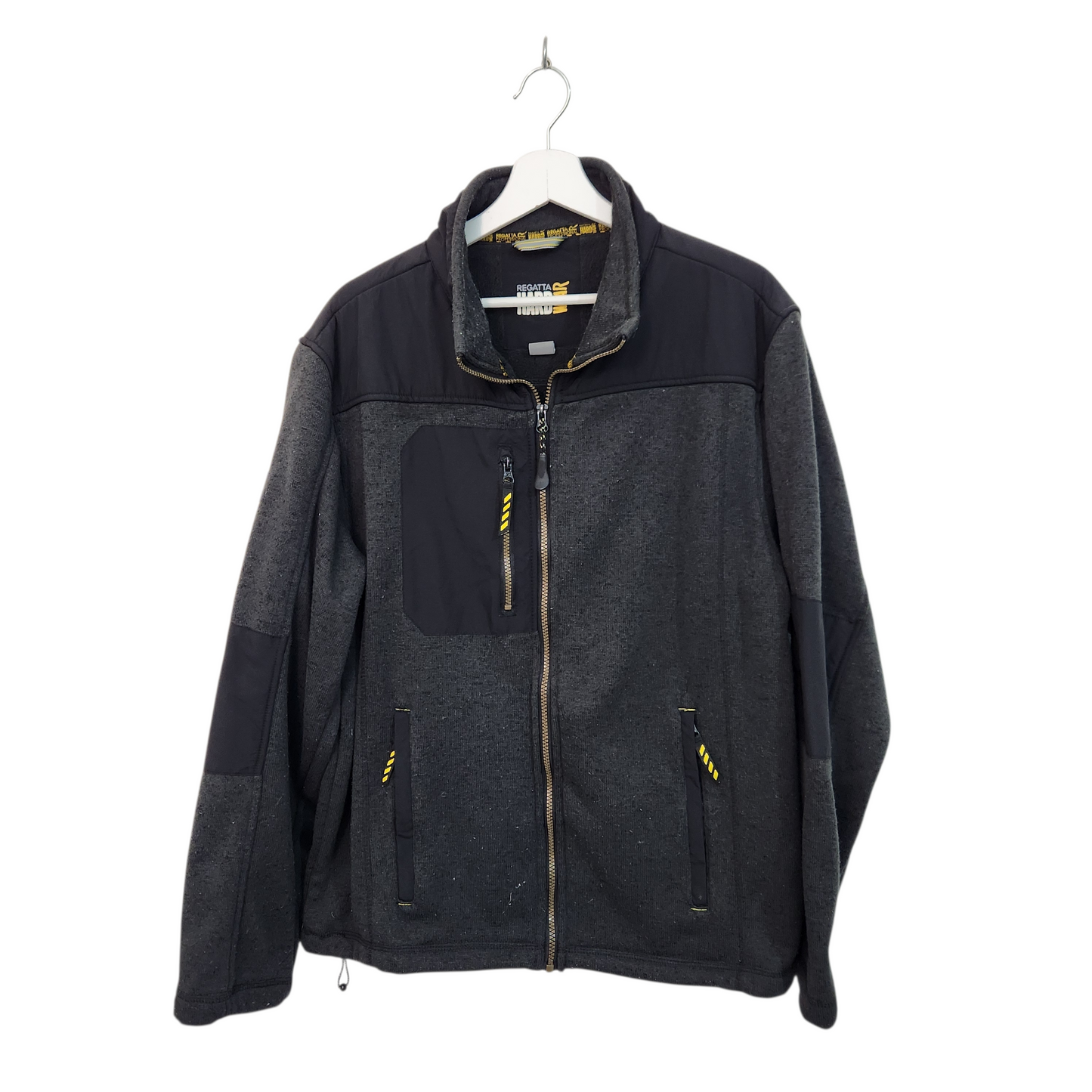 REGATTA HARD WEAR | ג'קט סריג צבע אפור | לגבר מידה XL