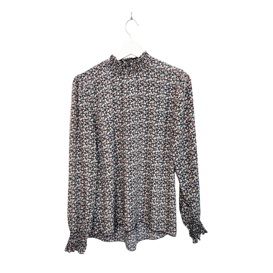 ALMA | חולצה ארוכה פרחונית דקה | לאישה מידה S