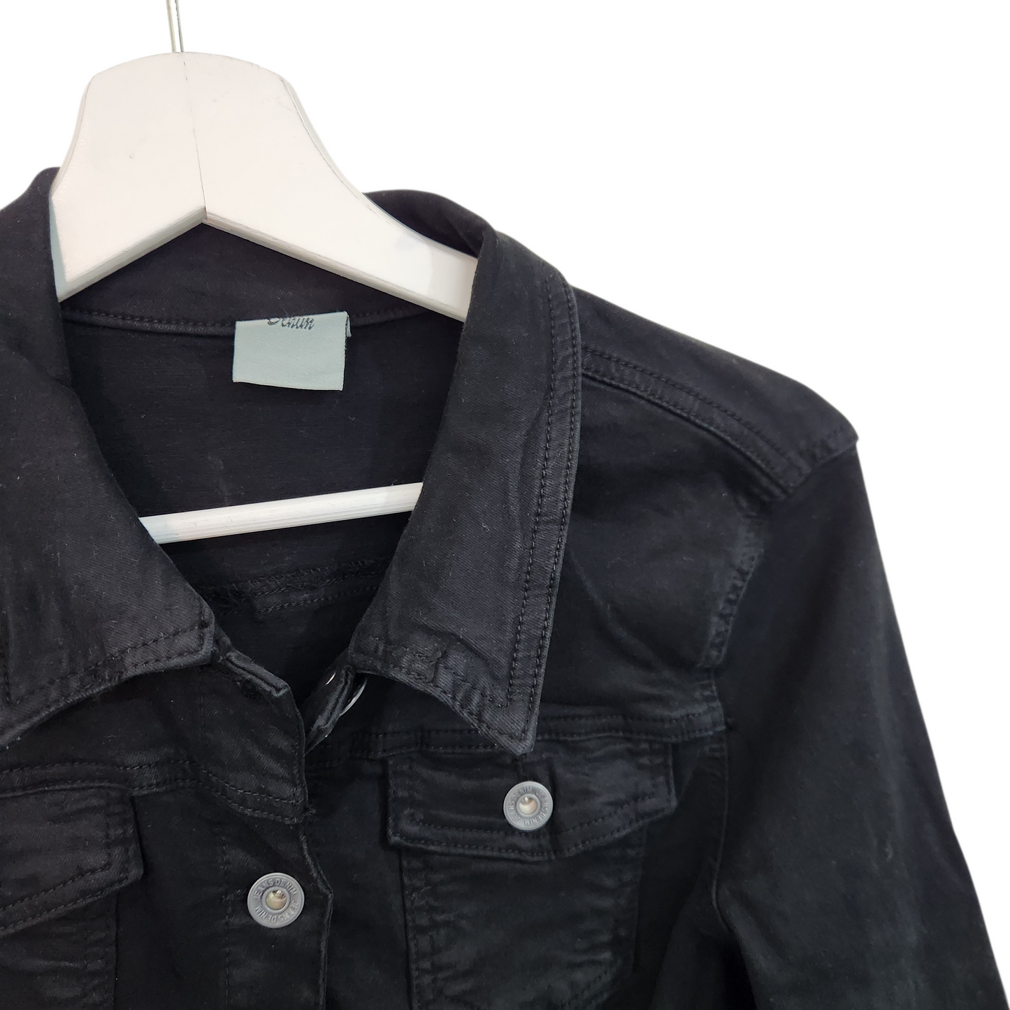 DENIM | ג'קט צבע שחור | לאישה מידה S