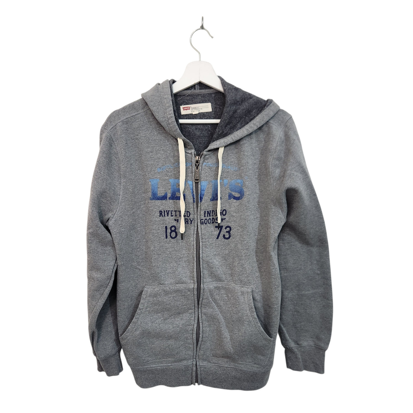 LEVI'S | קפוצ'ון צבע פור עם רוכסן | לאישה מידה S