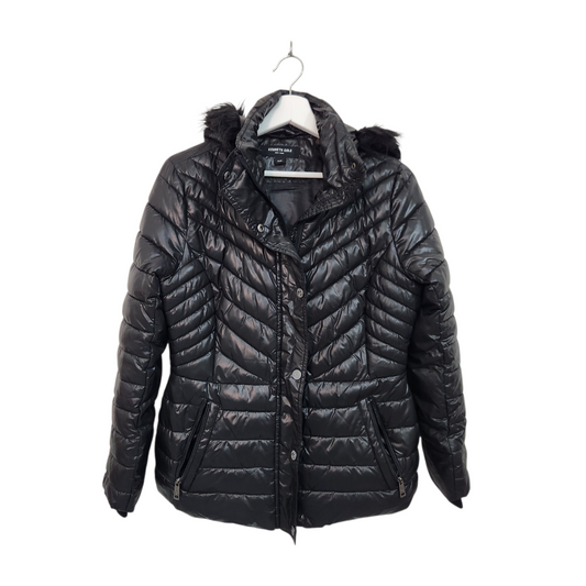 KENNETH COLE | מעיל צבע שחור | לאישה מידה S