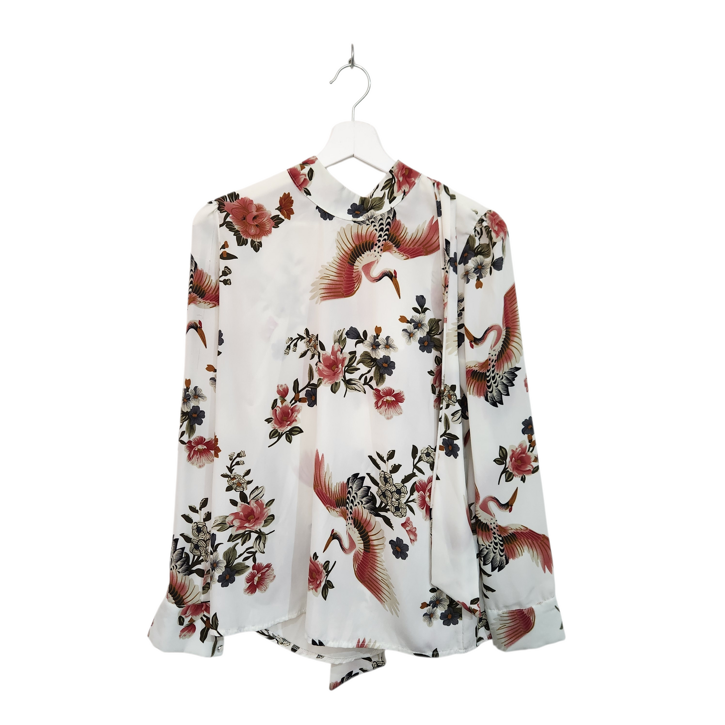 ALMA | חולצה ארוכה דקה פרחונית | לאישה מידה 1 S