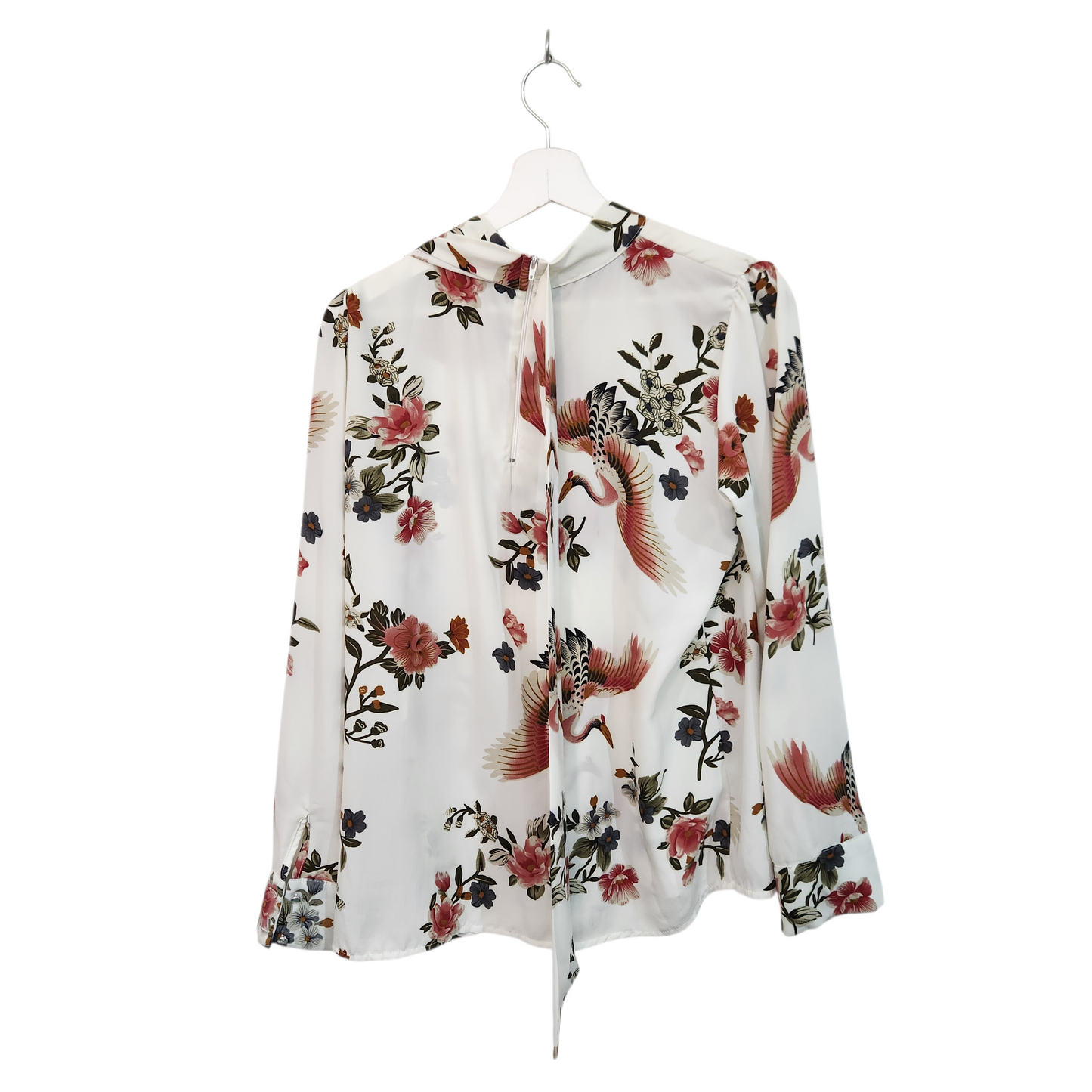 ALMA | חולצה ארוכה דקה פרחונית | לאישה מידה 1 S