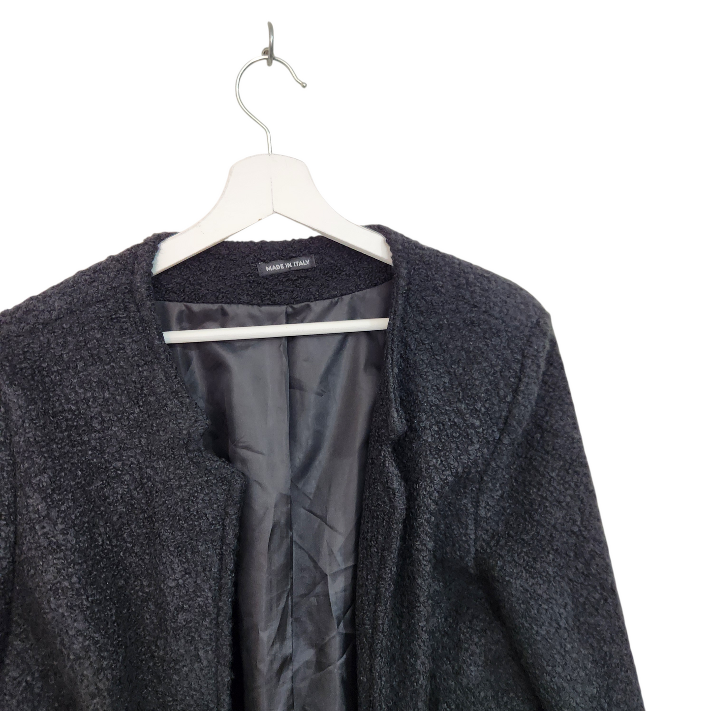 MADE IN ITALY | ג'קט צבע שחור | לאישה מידה M