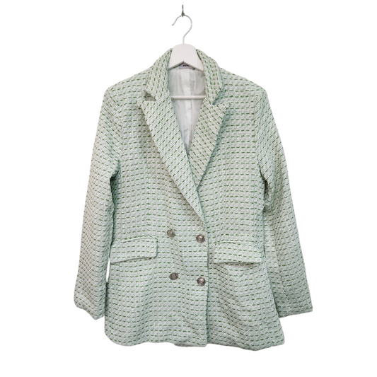 BRENDA | ג'קט וינטג' צבע ירוק | לאישה מידה L