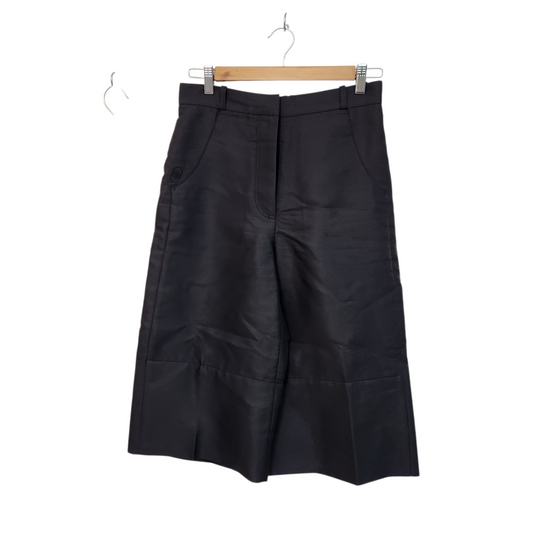 LOW CLASSIC | מכנסיים מעוצבים צבע שחור | לאישה מידה S