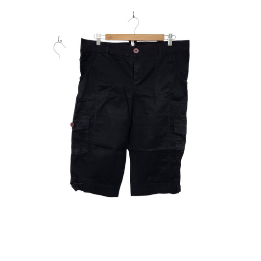 ONOT | מכנסיים 7/8 צבע שחור | לאישה מידה 46