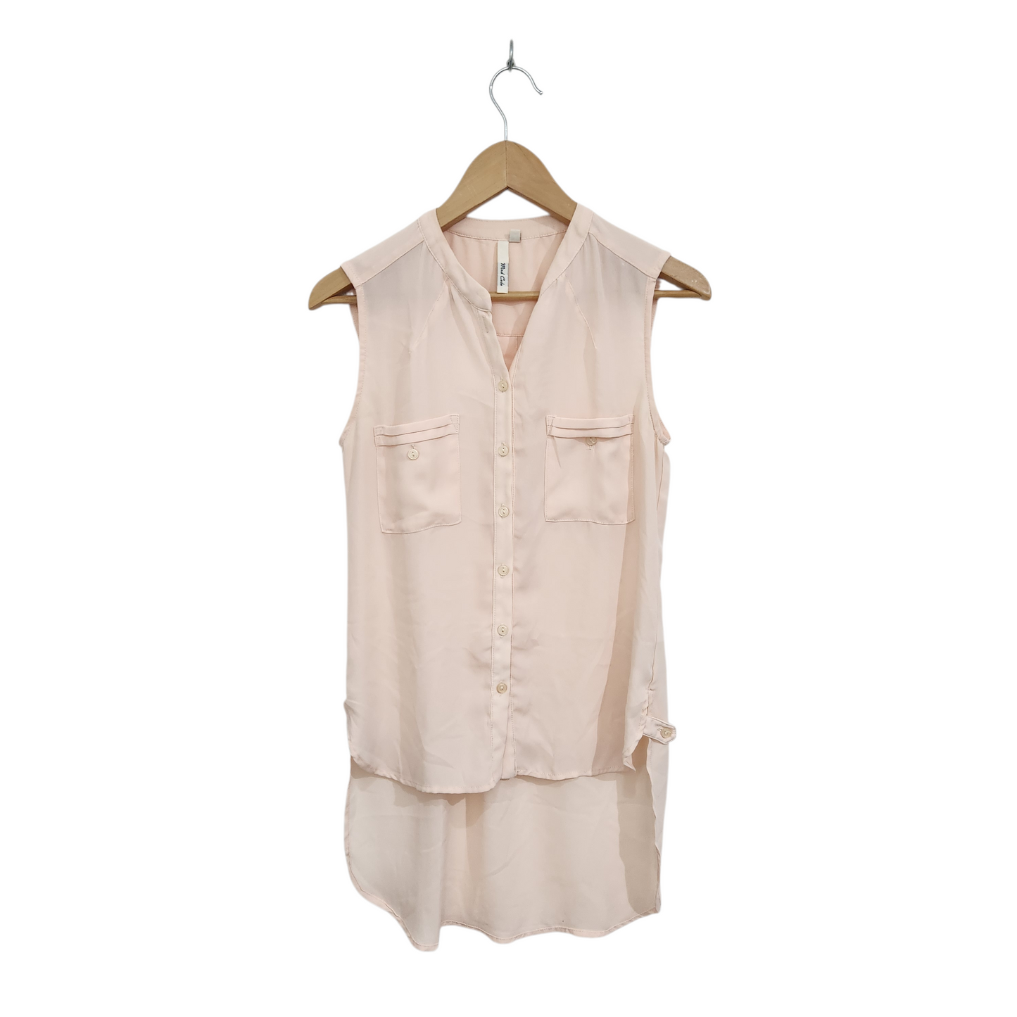 MIND GOLD | גופיה שקופה צבע אפרסק | לאישה מידה S