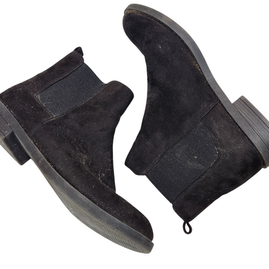 RENUAR | נעלי קטיפה צבע שחור | לאישה מידה 40