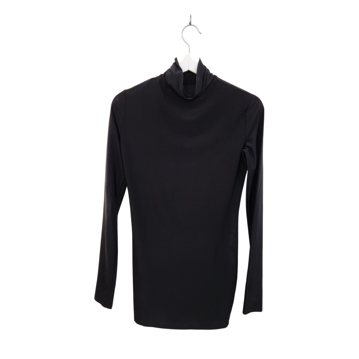 IRIS | חולצה ארוכה דקה צבע שחור | לאישה מידה 3 L