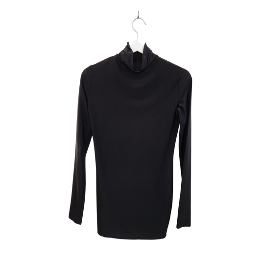 IRIS | חולצה ארוכה דקה צבע שחור | לאישה מידה 3 L