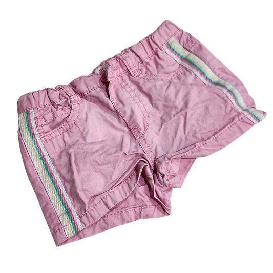 FOX| מכנסיים קצרים צבע ורוד | לתינוקות גיל 18-24 חודשים