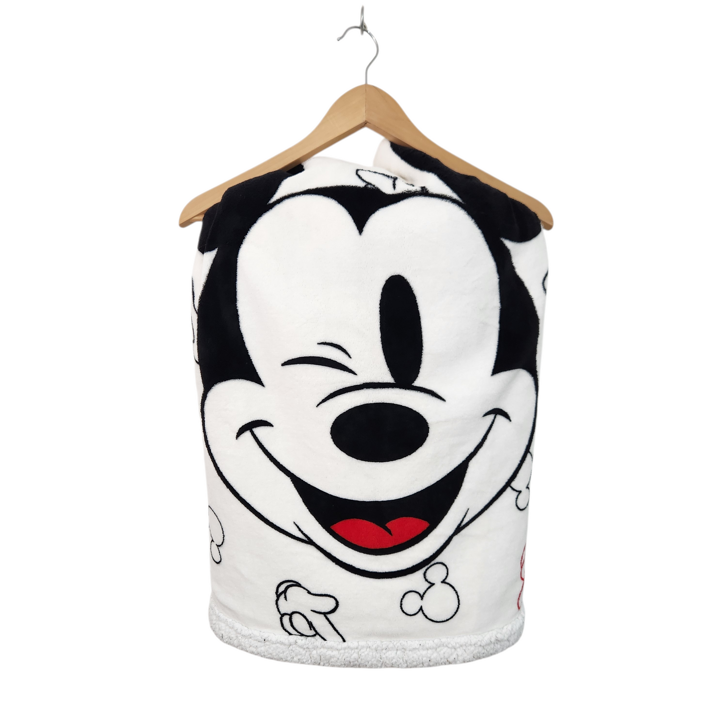 שמיכת פליז מיקי מאוס עבה לילדים