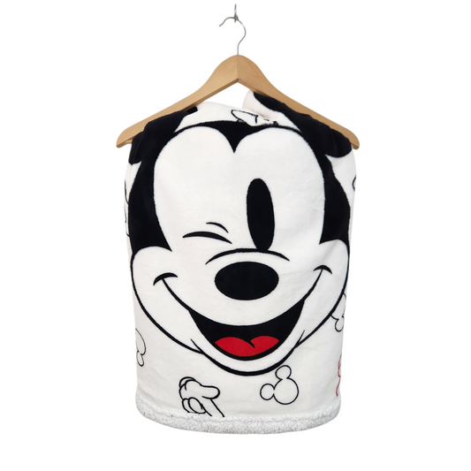 שמיכת פליז מיקי מאוס עבה לילדים