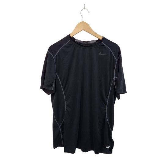 NIKE | חולצה קצרה צבע כחול כהה | לגבר מידה XL