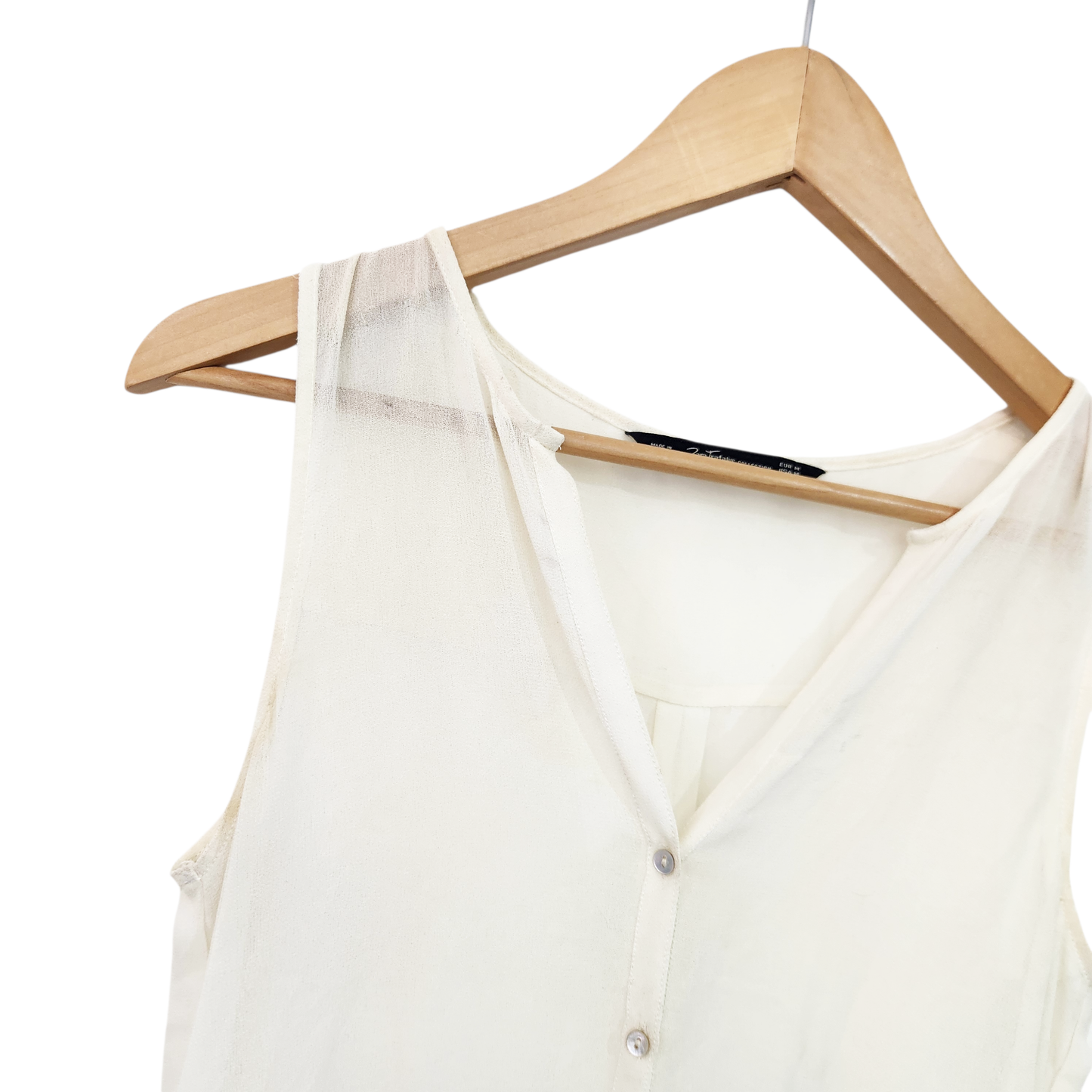 ZARA | אוברול קייצי עם פייטים | לאישה מידה M