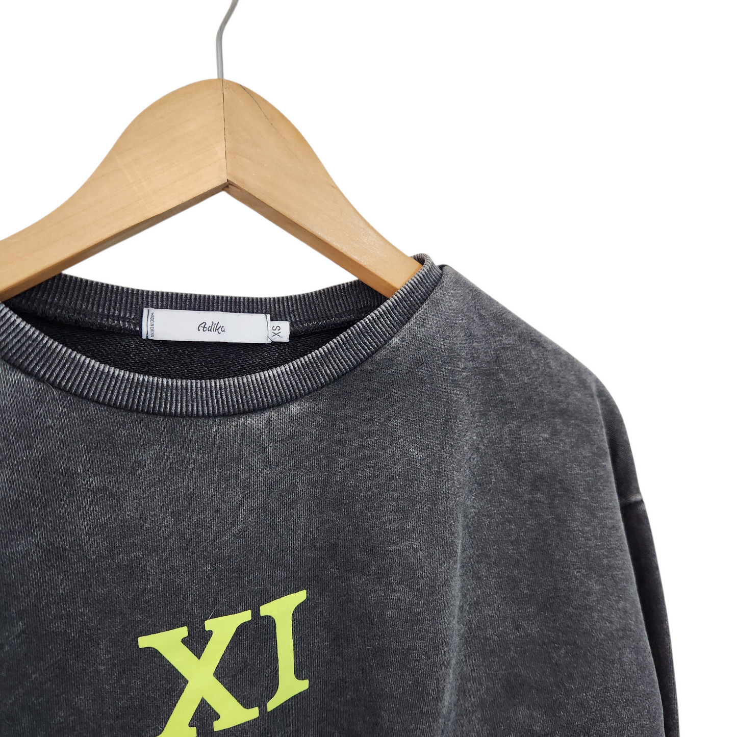 ADIKA | חולצה ארוכה דקה צבע אפור | לאישה מדיה XS