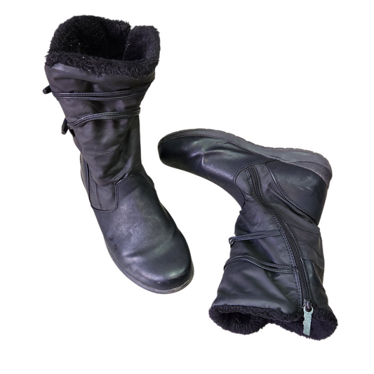 TOTES | נעלי מגף צבע שחור  | לאישה מידה 38