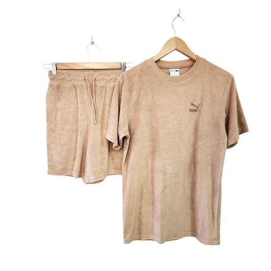 PUMA | סט מכנסייםמ וחולצה קצרים | לגבר מידה XS