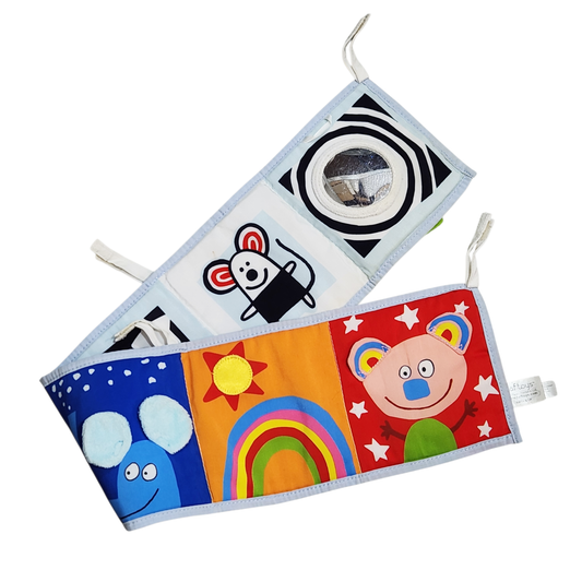 ספר בד לעגלת תינוק