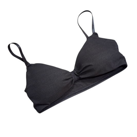 חזיית בד אפורה לאישה מידה S