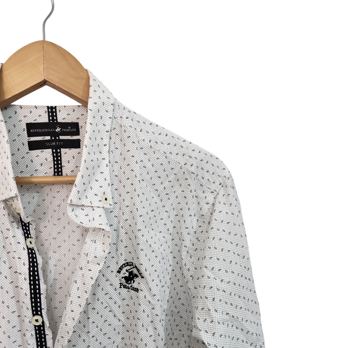 BEVERLYHILLS POLOCLUB | חולצה מכופתרת שרוול ארוך | לגבר מידה XL