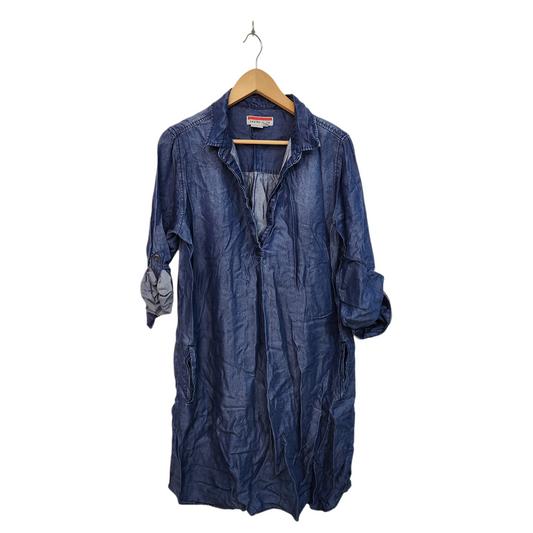 CASTRO | שמלת ג'ינס דקה | לאישה מידה 42