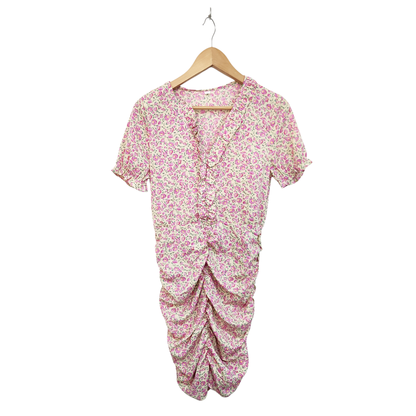 שמלת וינטג' פרחונית | לאישה מידה S