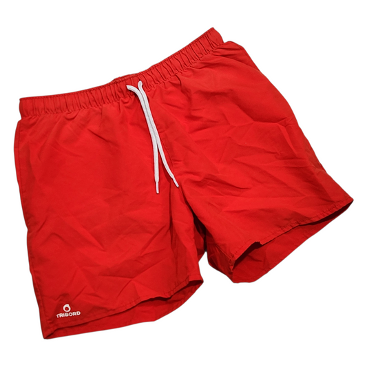TRIBORD | מכנסי בגד ים צבע אדום | לגבר מידה 28