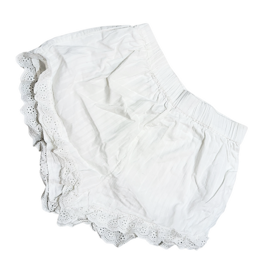 LEFTIES | מכנסיים קצרים צבע לבן | לאישה מידה S