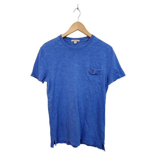 BURBERRY BRIT | חולצה קצרה צבע כחול | לגבר מידה S