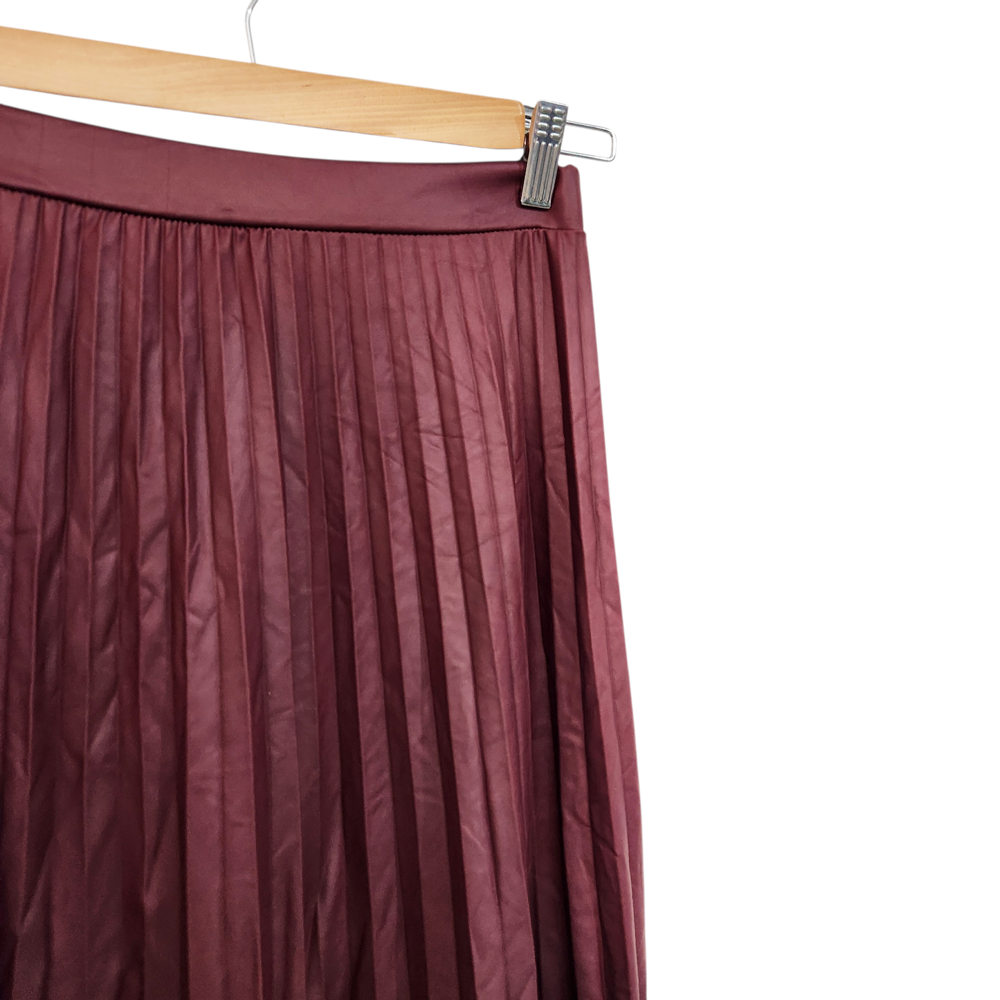 ASOS | חצאית מקסי צבע בורדו | לאישה מידה 36