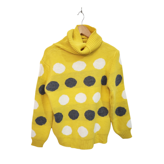 סוודר צהוב לאישה מידה S/M