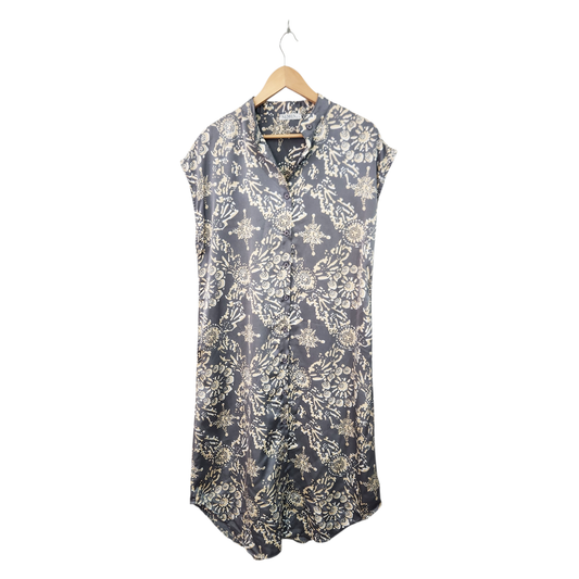 ALMHA | שמלת סטן מעוצבת | לאישה מידה S