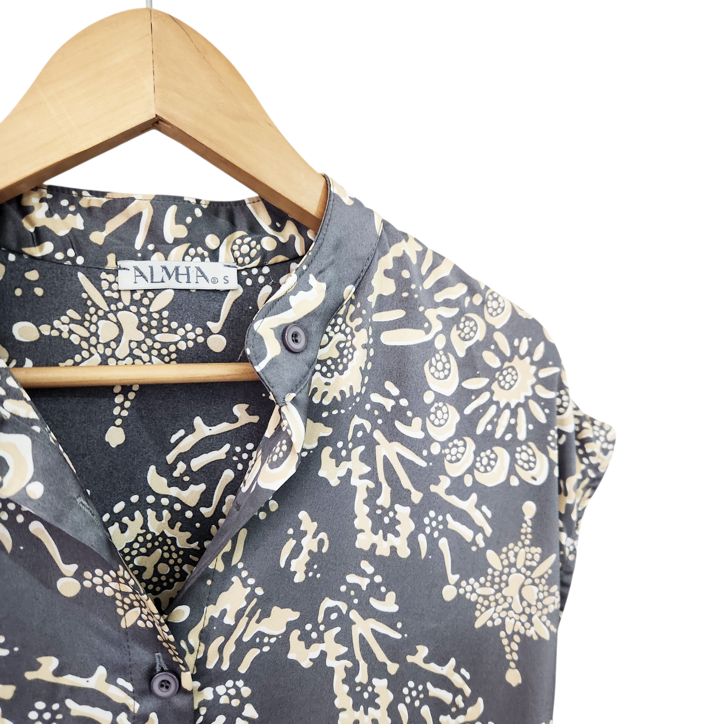 ALMHA | שמלת סטן מעוצבת | לאישה מידה S