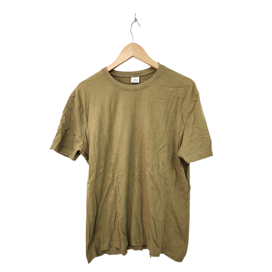 חולצה קצרה צבע ירוק זית | לגבר מידה XS | כותנה 100%