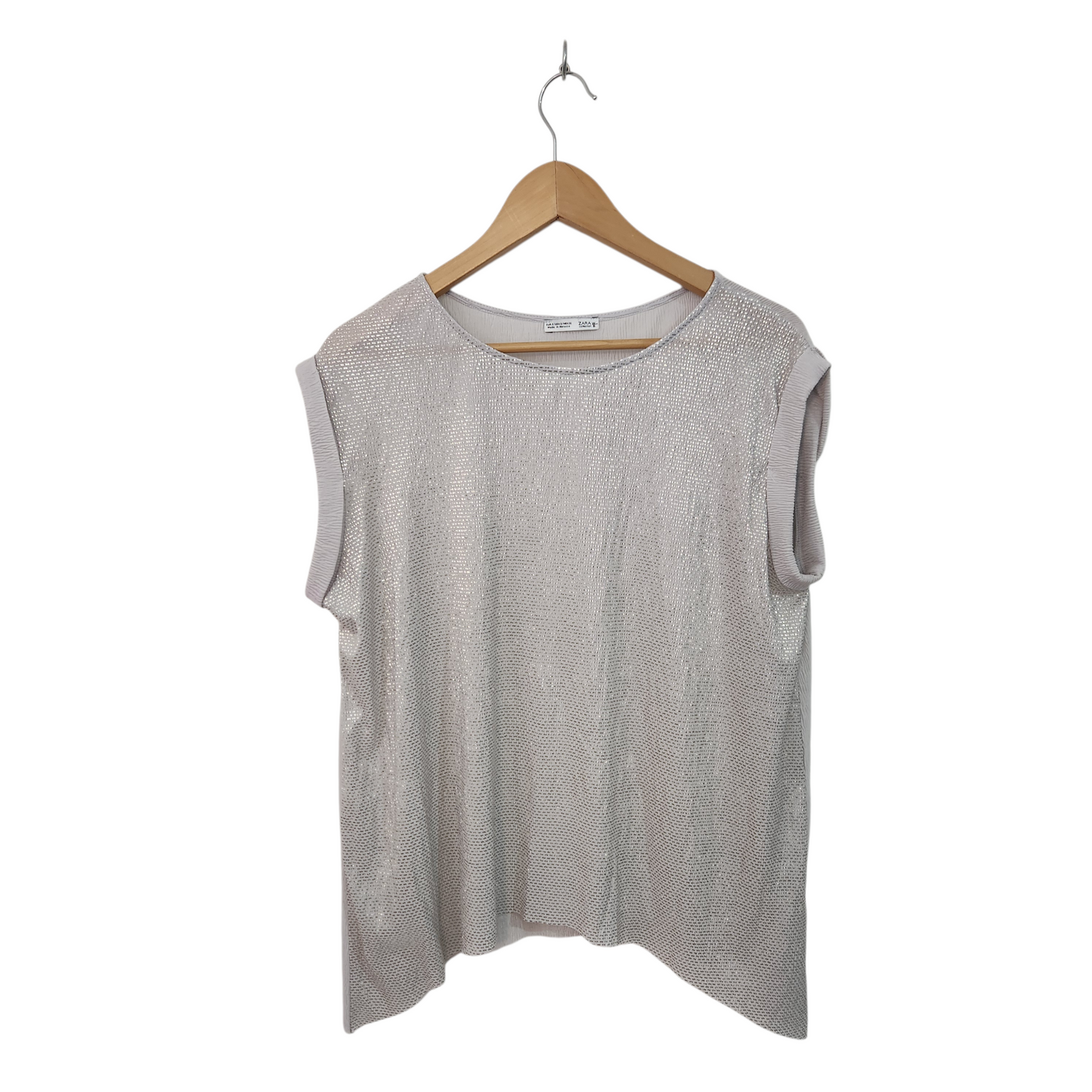 ZARA | חולצה קצרה לאישה מידה S