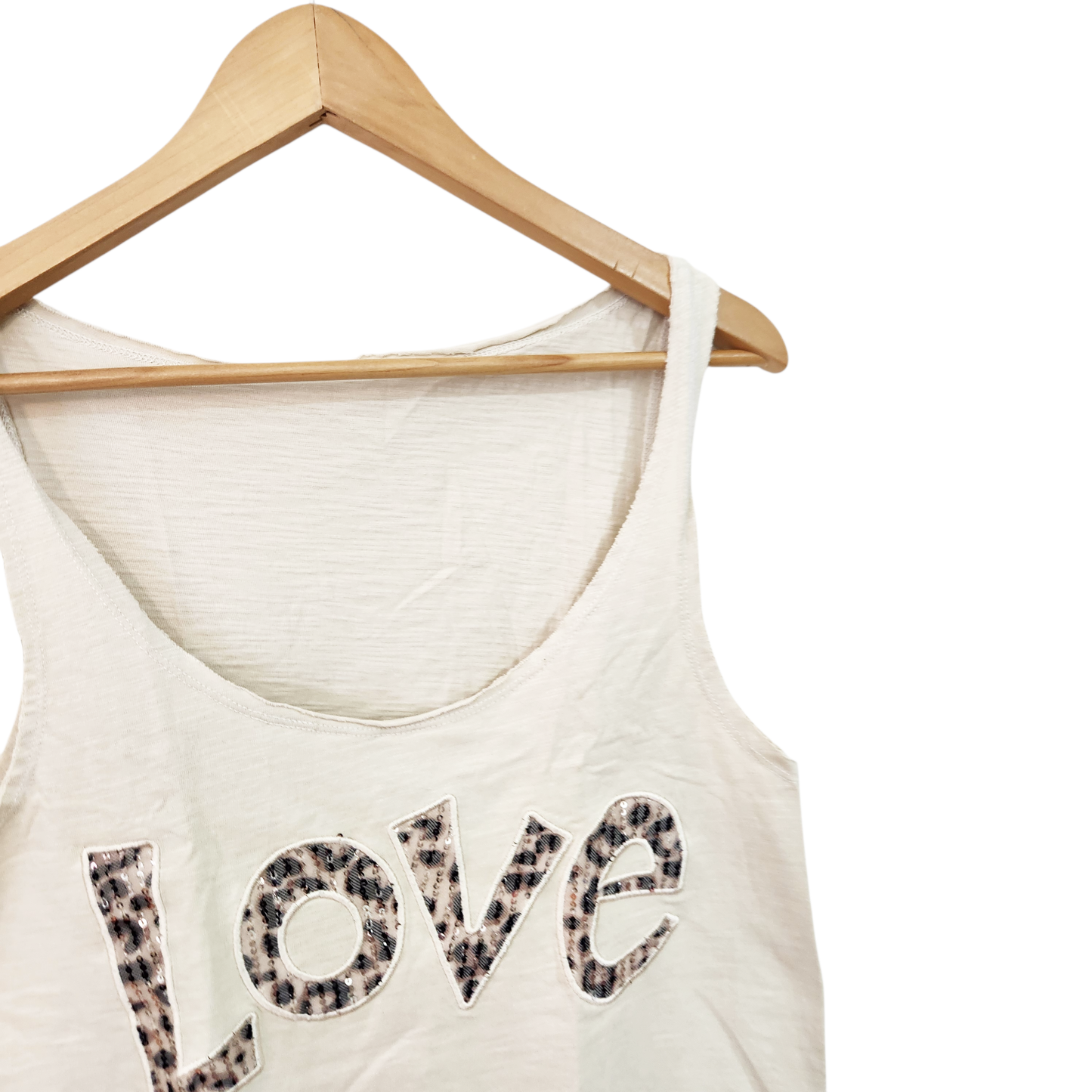 חולצה קצרה צבע בז' | לאישה מידה L