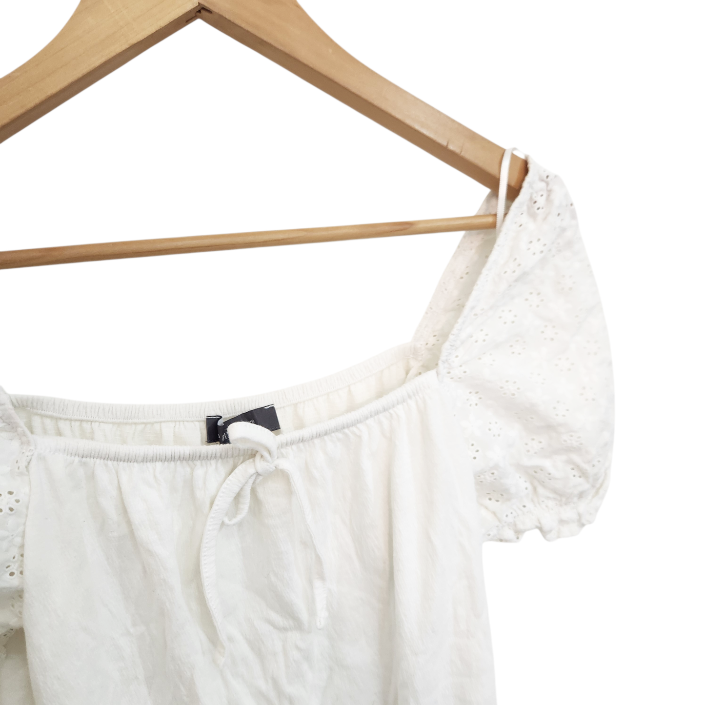 PRIMARK | חולצה קצרה צבע לבן | לאישה מידה XS