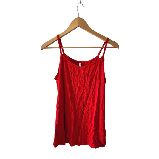 DISCREET | גופייה בייסיק צבע אדום | לאישה מידה 4 XL