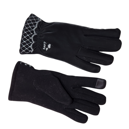 כפפות צבע שחור | לאישה מידה S