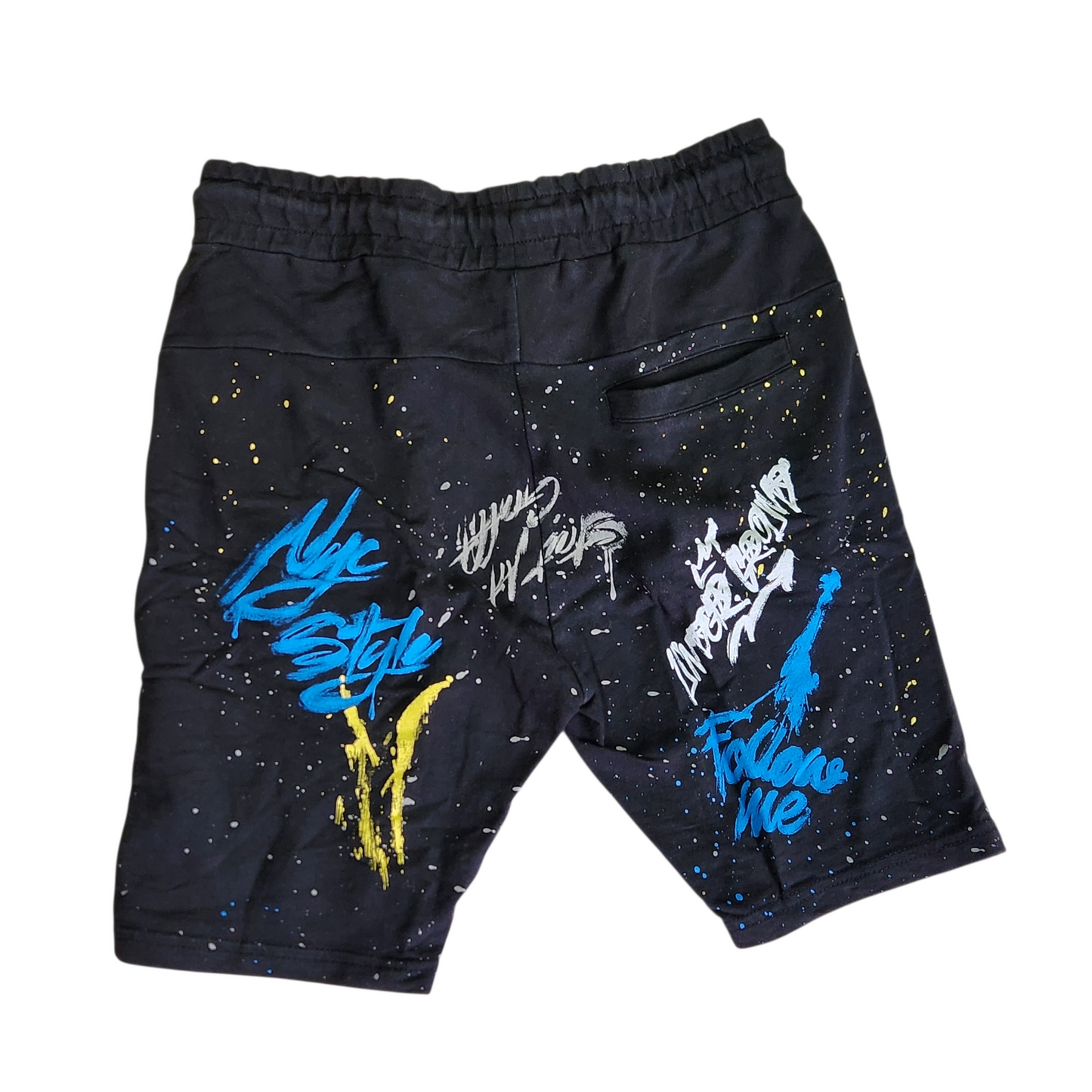 MANIA JEANS | מכנסיים קצרים צבע שחור | לגבר מידה S